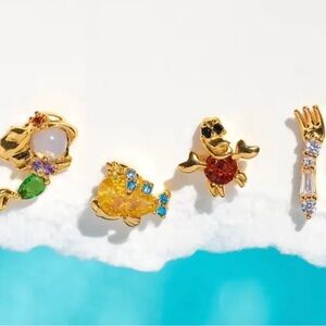 Little Mermaid Inspired Earring Set